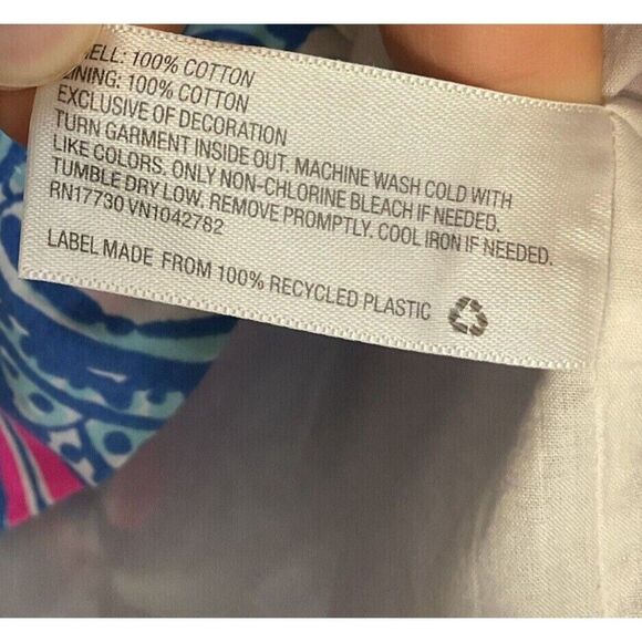 Lilly Pulitzer Target 20th Anniversary Lace Trim Mini Shift Dress Women Size 2 - Picture 3 of 14